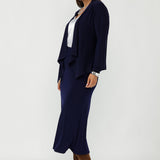 Asher Skirt in Navy