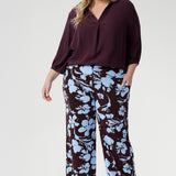 Monroe Pant in Plum Dispersia
