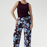 Monroe Pant in Plum Dispersia