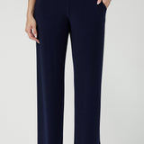Featuring a deep double-layer waistband, it provides a smooth, supportive fit that flatters the silhouette