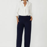 Designed to elevate everyday dressing, this pull-on style offers a polished look with effortless wearability.