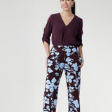 Monroe Pant in Plum Dispersia