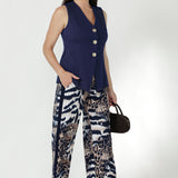 Monroe Stripe Pant in Untamed