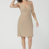 Myah Reversible Mini Slip in Latte
