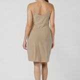 Myah Reversible Mini Slip in Latte