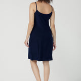 Myah Reversible Mini Slip in Navy