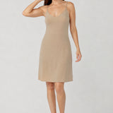Myah Reversible Mini Slip in Latte