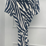 One of a Kind - Maree Dress in Navy Ripple