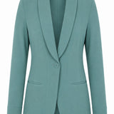Zero Waste - Merit Blazer in Menthol Smart Crepe