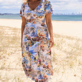 Mica Maxi Dress in Limoncello