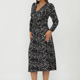 Nadine Dress in Nocturne Lace