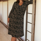 Nadine Dress in Nocturne Lace