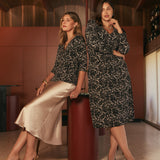Nadine Dress in Nocturne Lace