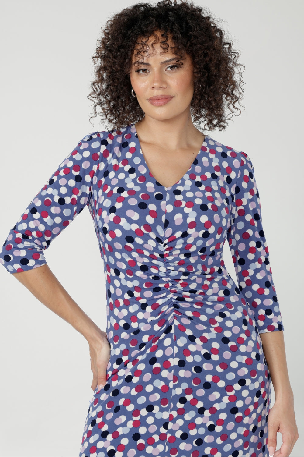 Perfect for layering as the weather turns but equally elegant as an all season statement dress.