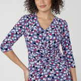 Perfect for layering as the weather turns but equally elegant as an all season statement dress.