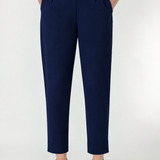 Tapered Leg Pant in French Navy