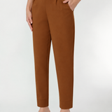 Tapered Leg Pant in Toffee