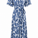 One of a Kind - Eden Dress in Blue Lagoon