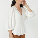 Oakley Wrap Shirt in Vanilla