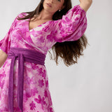 Wide wrap-around Obi Belt crafted from premium faux suede, designed to cinch the waist and elevate dresses, tops, skirts and tailored separates.