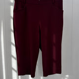 One of a Kind - Corbin Bermuda Short in Wine