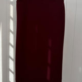 One of a Kind - Updated Aaron Skirt in Wine