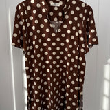 One of a Kind - Julia Tunic Top in Choc Spot