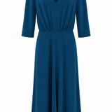 One of a Kind - Alison Prototype Dress in Teal