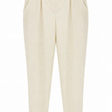 One of a Kind - Artie Tapered Pant in Parchment
