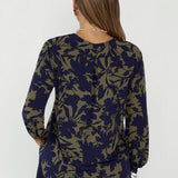 Paeton Top in Midnight Botanica