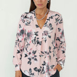 Paeton Top in Smokey Petal