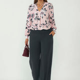 Paeton Top in Smokey Petal
