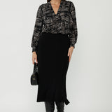 Paeton Top in Surface Noir