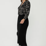 Paeton Top in Surface Noir