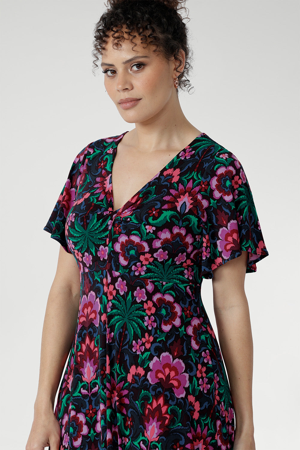 Paloma Maxi Dress in Garden Fantasia – Fleur Collective