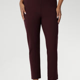 Crafted from dry-touch Ponte jersey base that provides firm stretch. Paxton is a mid rise, pull-on style, straight leg pant with pockets and available in 3 lengths. Proudly made in Australia in sizes 8-24.