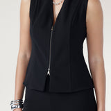 Pennyworth Vest in Black