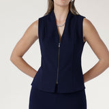 Pennyworth Vest in Navy