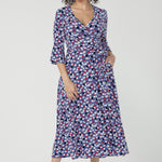 Crafted from our signature dry touch stretch jersey, the Portia Wrap Dress is your go-to statement piece for both everyday wear and special moments. 