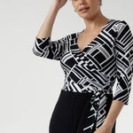 Thoughtfully finished with ¾-length sleeves and a clean neckline, the Puzzle Jumpsuit transitions seamlessly from workwear to evening outings, making it the ultimate wardrobe multitasker.