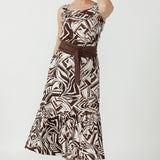 Tova Skirt in Espresso Form