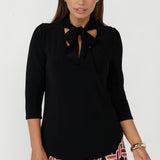 Sage Top in Black