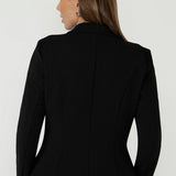 Smart Crepe Sara Jacket in Black