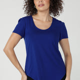 Sawyer Top in Cobalt Bamboo
