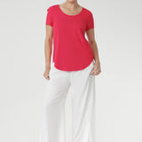 Sawyer Top in Punch Bamboo