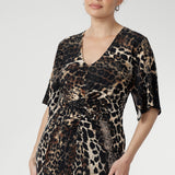 Selina Dress in Panthera