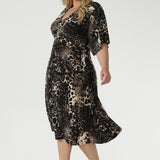 Selina Dress in Panthera