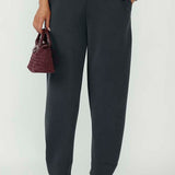 Lyndon Jacket & Shay Barrel Leg Pant Set in Misty Grey