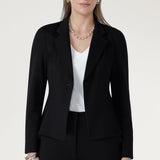 Shortline Tailored Jacket in Black