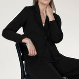 Shortline Tailored Jacket in Black